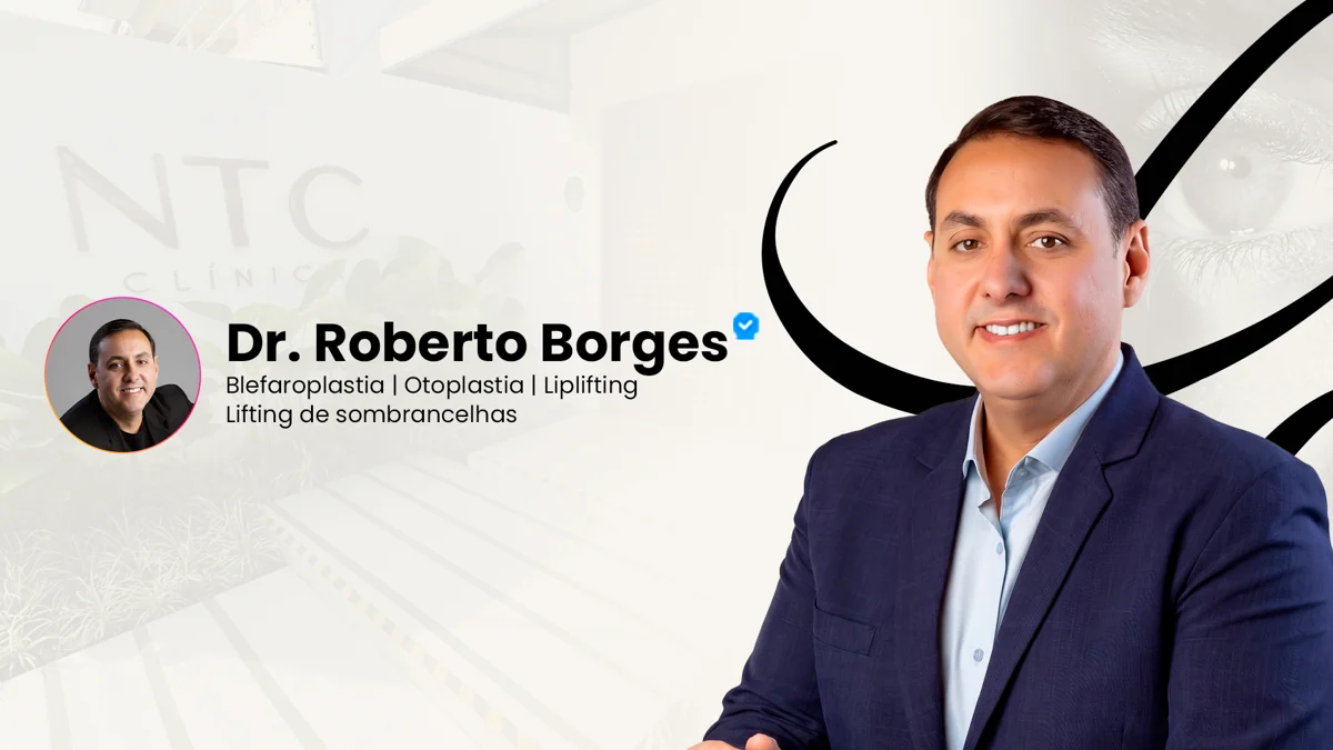 Dr. Roberto Borges, cirurgião facial estético